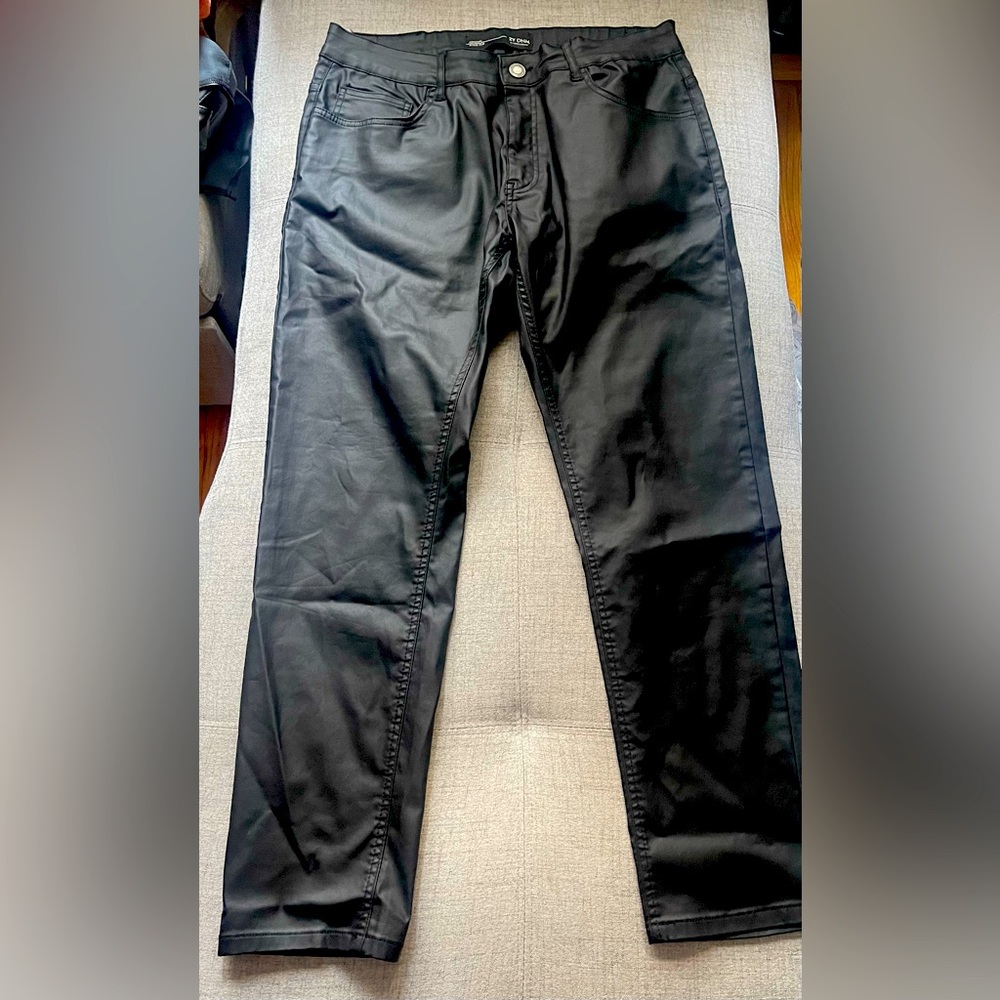pleather pants